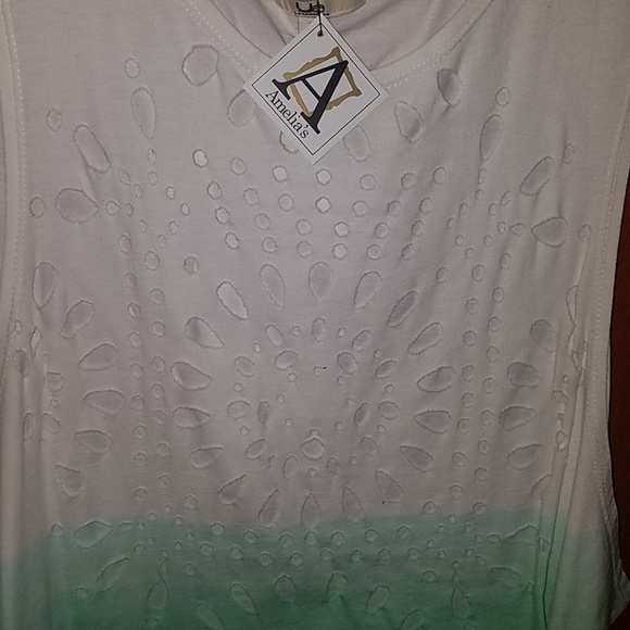 NWT BEACH TOP Sz Large- tank top by YA z01 - Picture 2 of 5